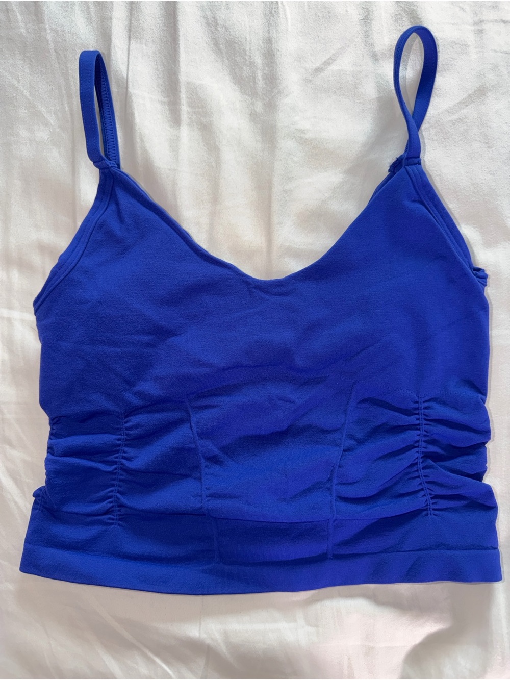 FP Movement Good Karma Ruched Crop Tank